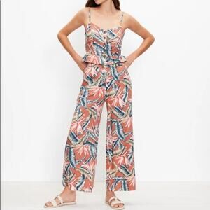 New‎ LOFT Birds of Paradise Linen Blend Outfit